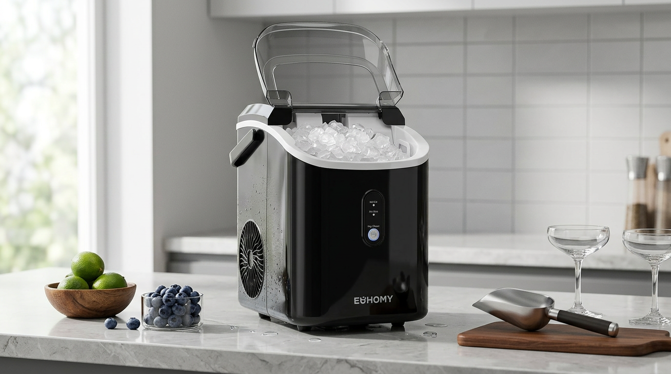 EUHOMY Nugget Ice Maker