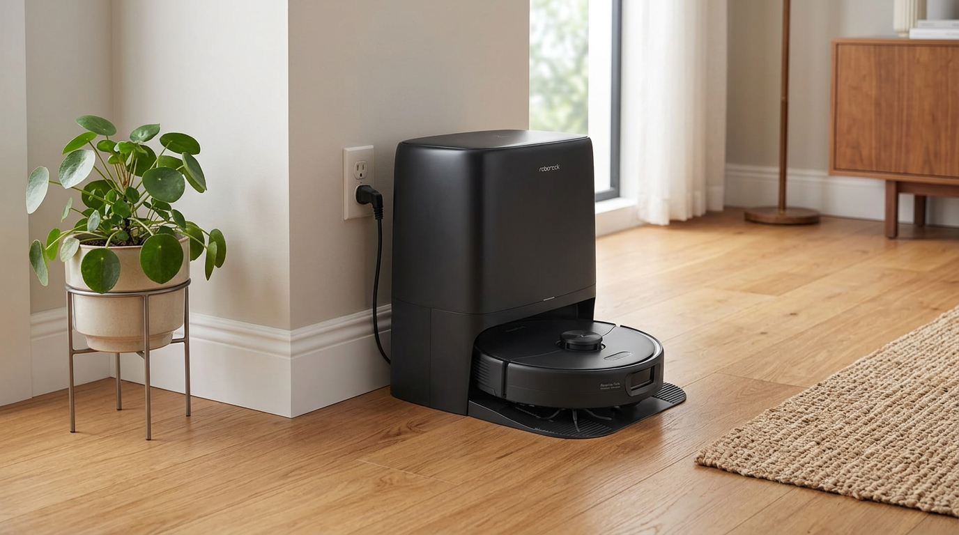 Roborock Qrevo 2 Pro robot vacuum and dock